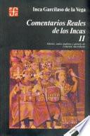 libro Comentarios Reales De Los Incas